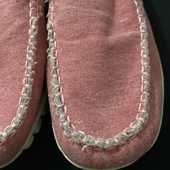 NWT NO SOX WO SIZE 8 SLIP ON LOAFER AEGIS MICROBE SHIELD  LIGHT RED  NEW - Picture 9 of 15